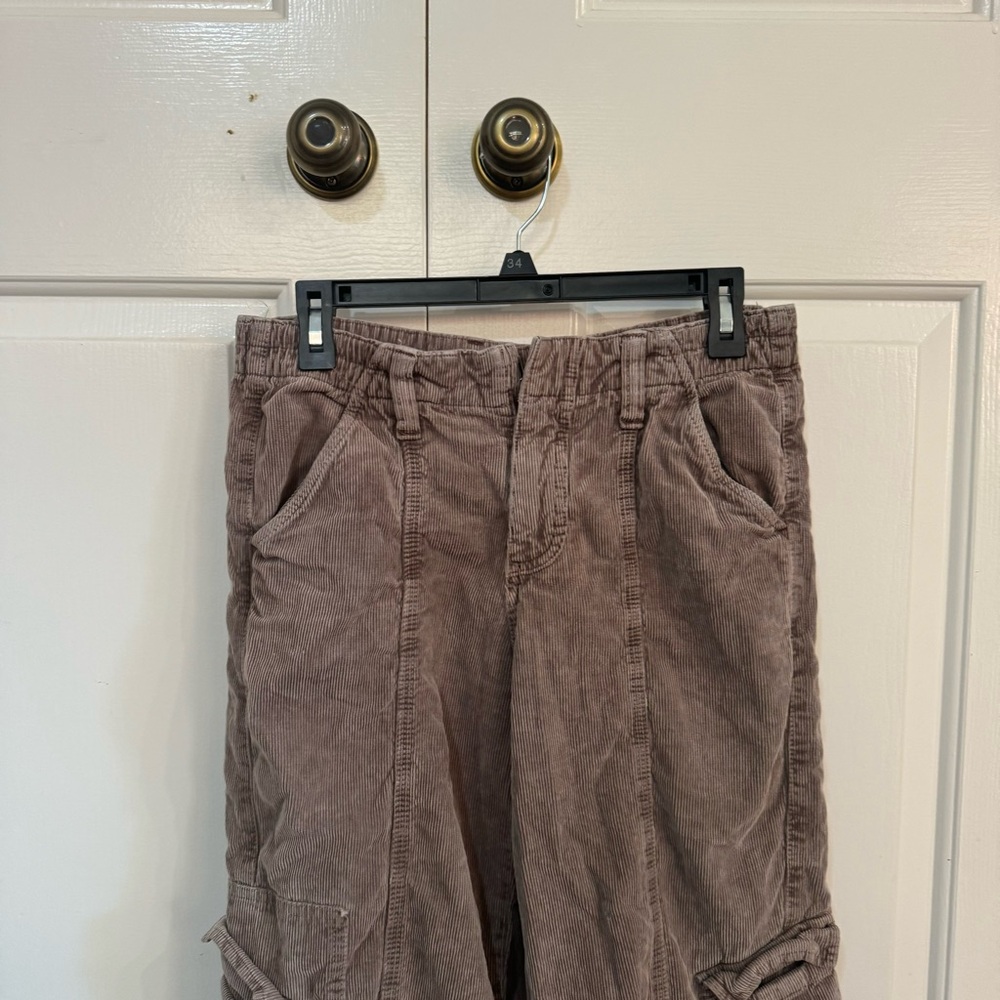 BDG Y2K Cargo Corduroy Brown Size S - Picture 2 of 7
